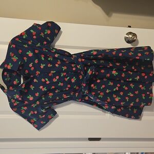 Kate spade strawberry print dress size XS